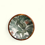 Handcrafted Wooden Salad Bowl Intricate Tropical Natural Elegance Kitchenware for Home & Dinning Table Decor